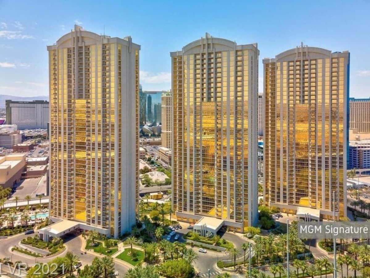 Awesome The Signature Mgm Condo With Strip View. No Resort Fee! Las Vegas Exteriér fotografie